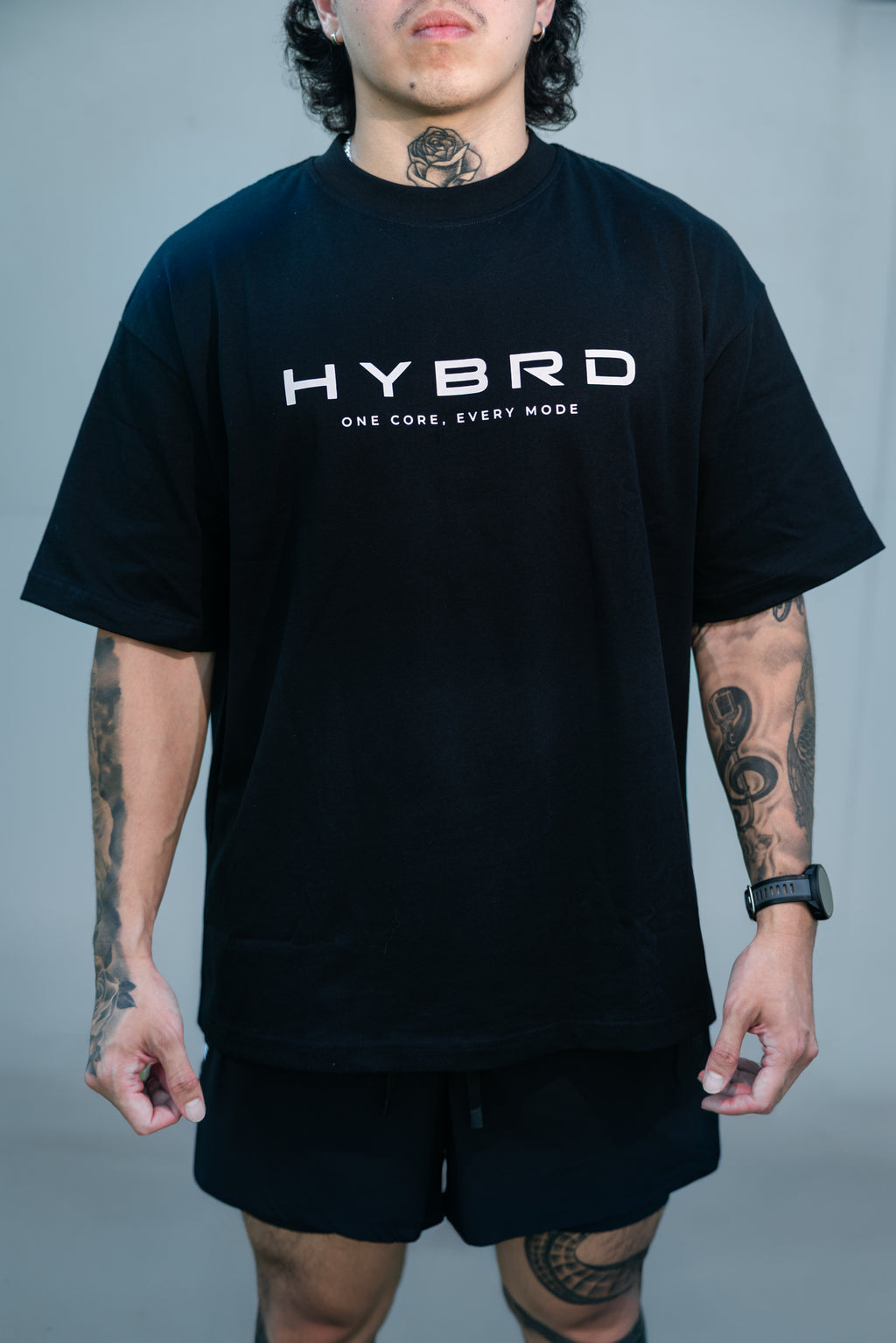 RISE ABOVE OVERSIZED TEE