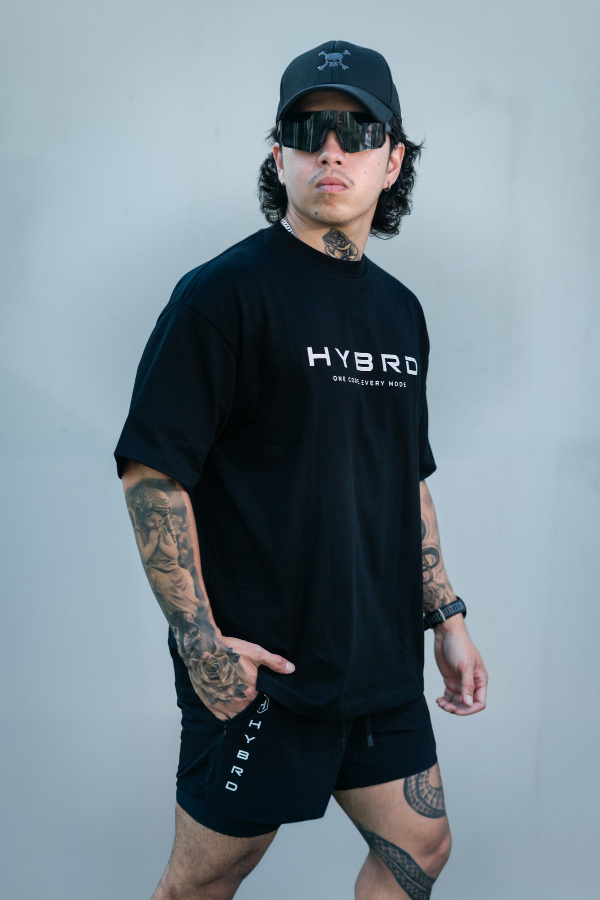 RISE ABOVE OVERSIZED TEE