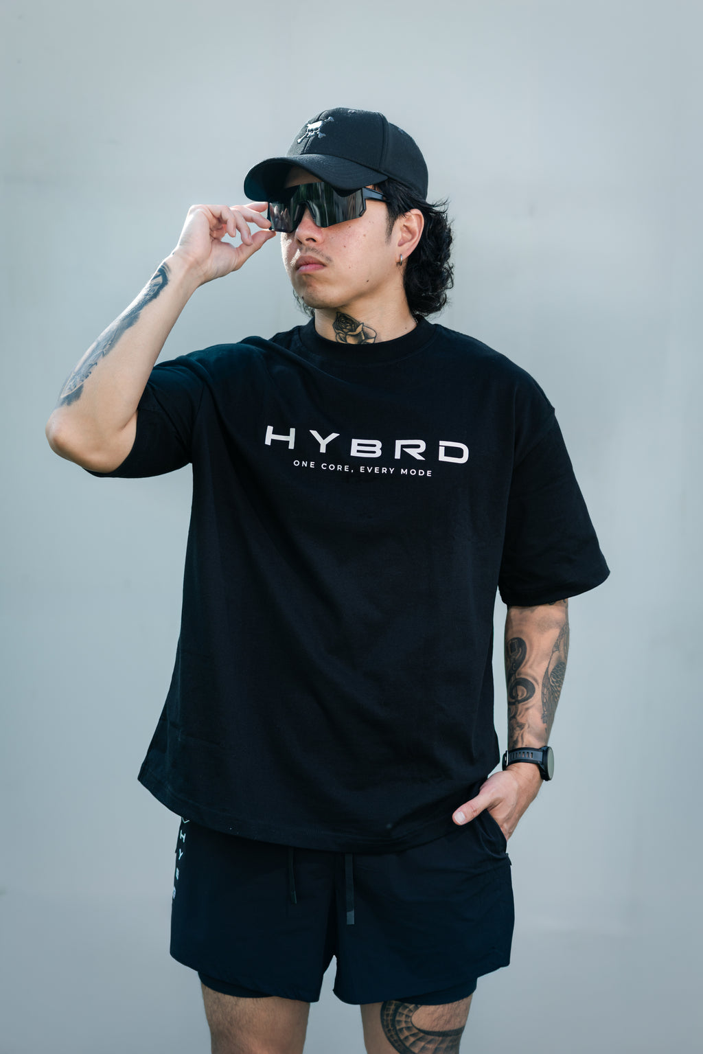 RISE ABOVE OVERSIZED TEE