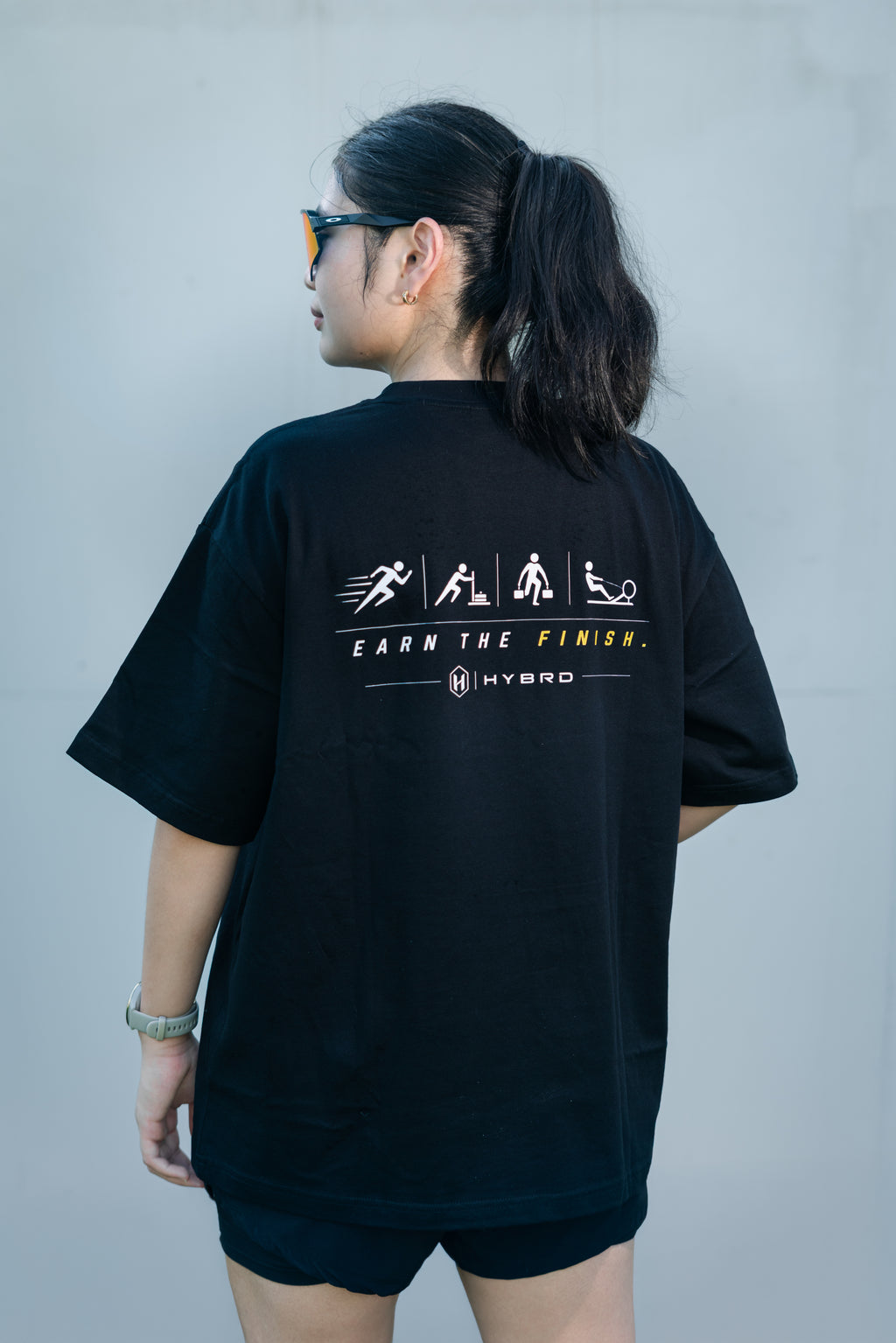 EARN THE FINISH OVERSIZED TEE
