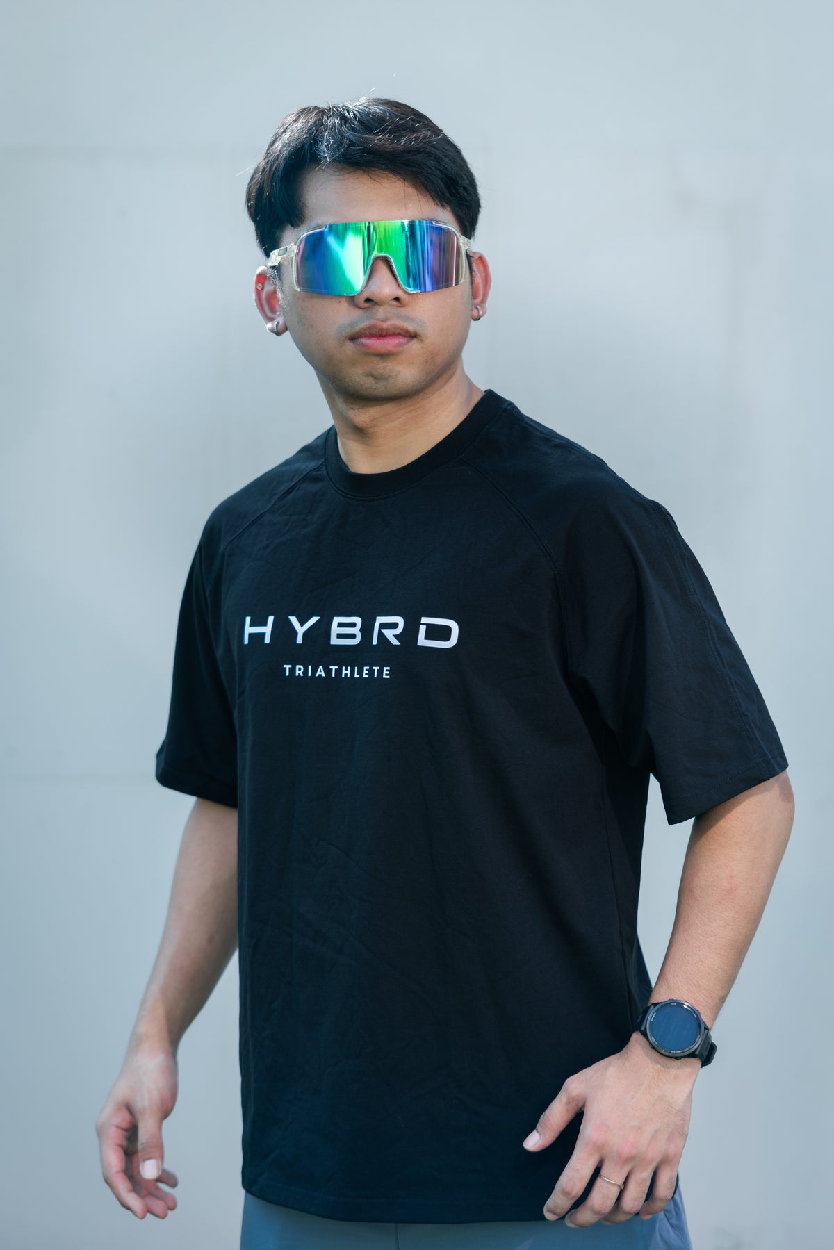 THREE ELEMENTS OVERSIZED TEE