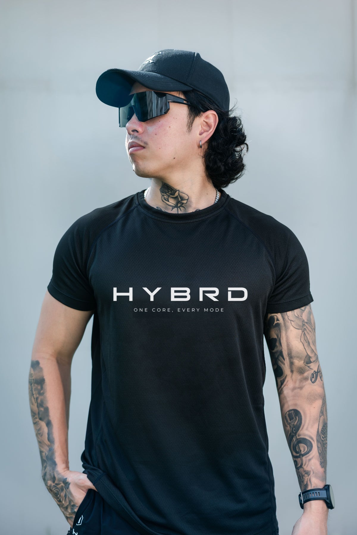 RISE ABOVE PERFORMANCE TEE