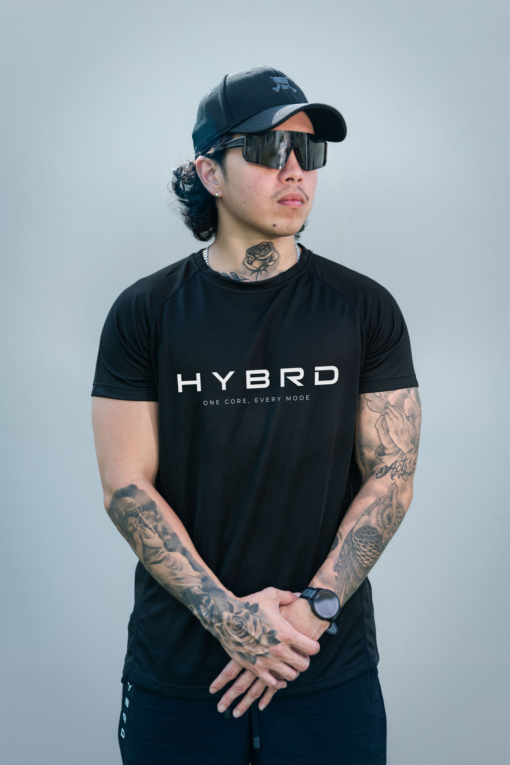 RISE ABOVE PERFORMANCE TEE