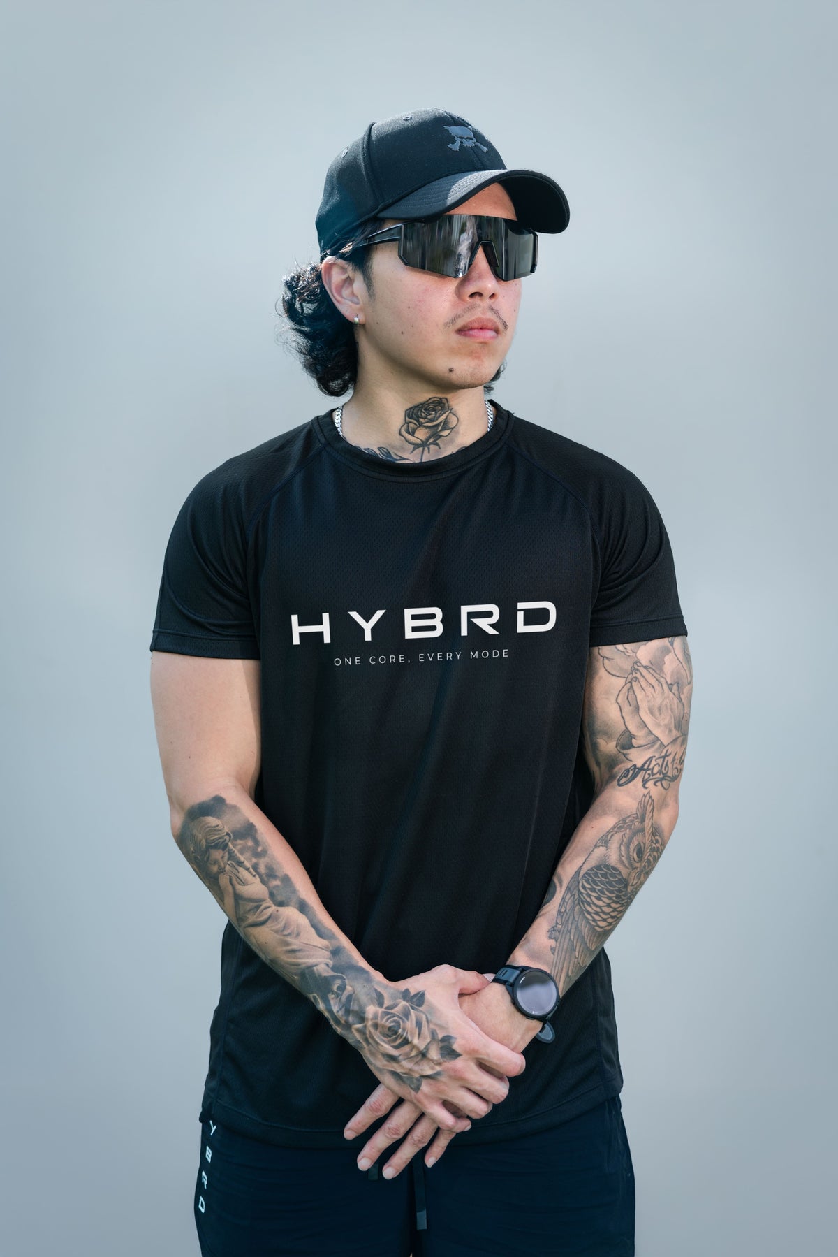 RISE ABOVE PERFORMANCE TEE