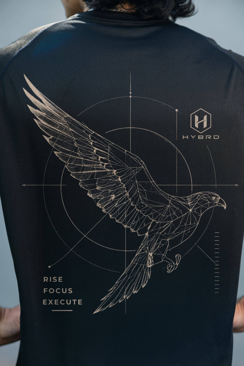 RISE ABOVE PERFORMANCE TEE