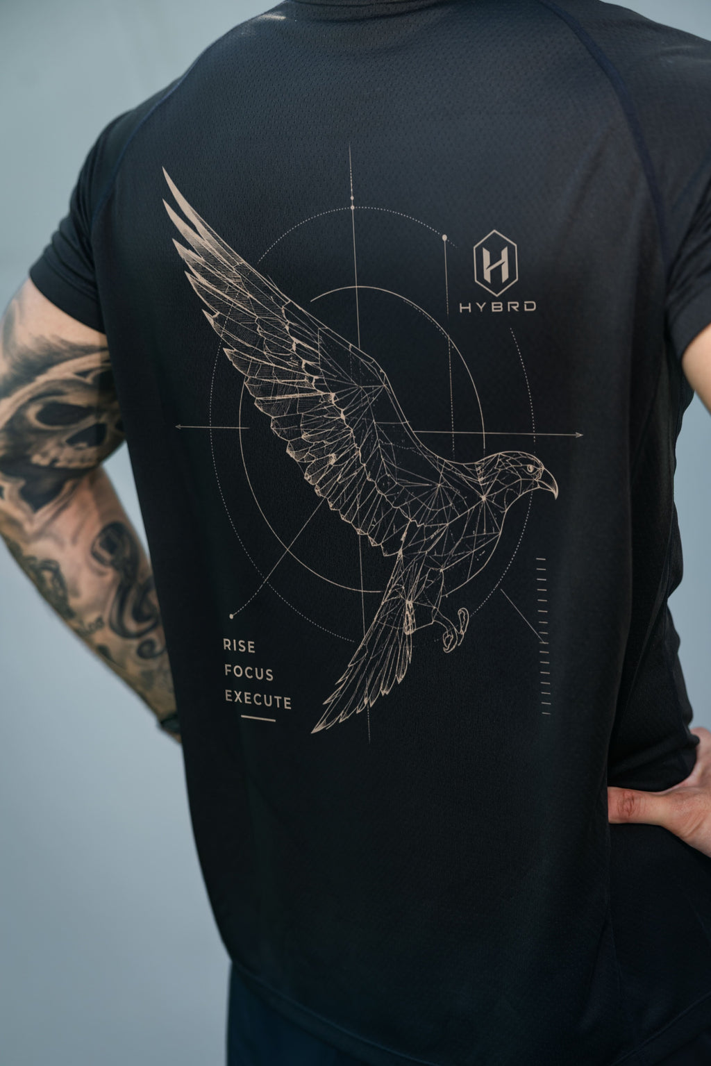 RISE ABOVE PERFORMANCE TEE