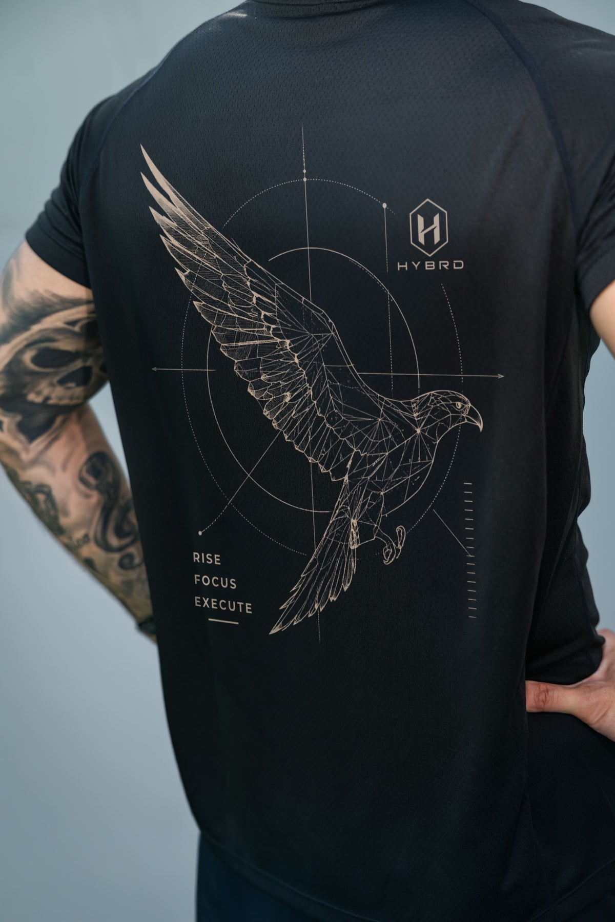 RISE ABOVE PERFORMANCE TEE