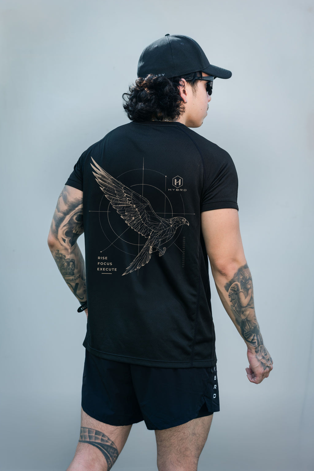 RISE ABOVE PERFORMANCE TEE